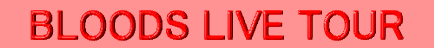 BLOODS LIVE TOUR